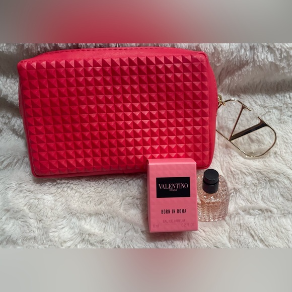 Valentino | Other | Valentino Petite Trousse Small Red Pouch With